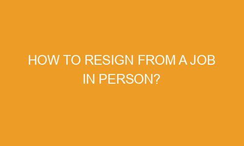 how-to-resign-from-a-job